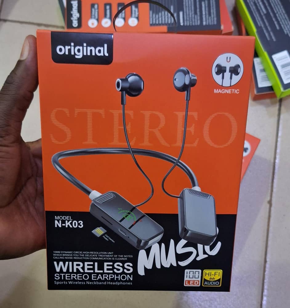 Écouteurs Sans Fil à Tour de Cou N-K03